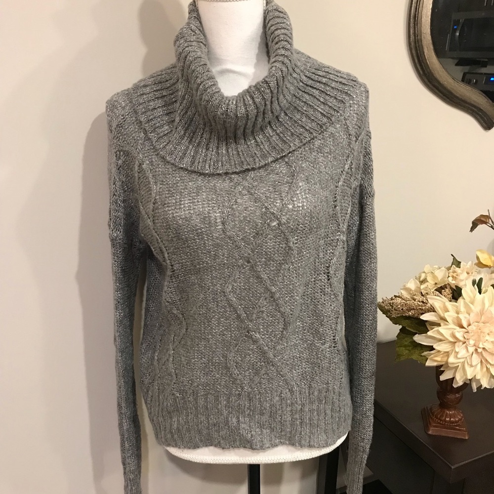 Gray Cowl neck sweater